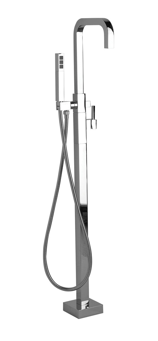 Aquabrass Freestanding Tub Filler with Hand Shower X76N85 - image 1