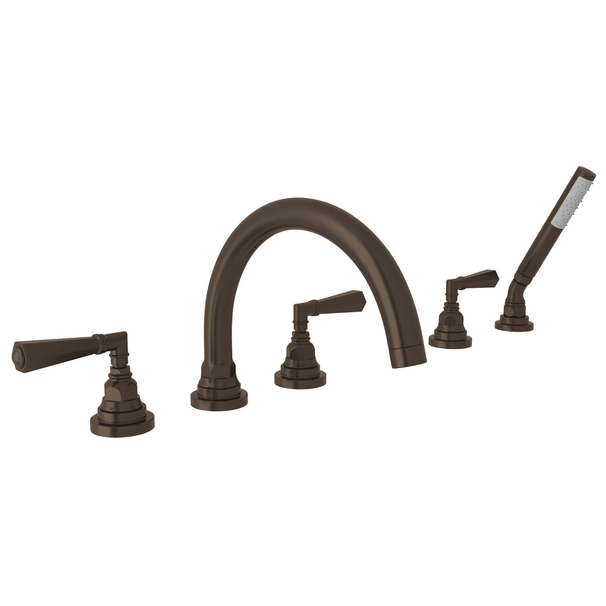 ROHL San Giovanni 5-Hole Deck Mount Tub Filler A2314LM - image 4