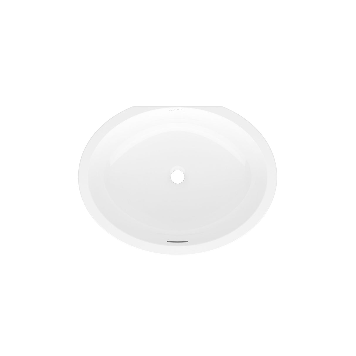 Kaali 21" x 18" Undermount Oval Lavatory Sink