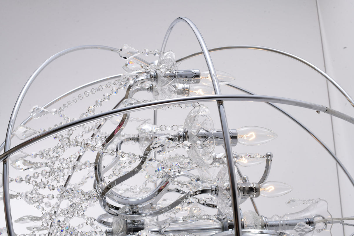 Chandelier 9849/10+5P-CH