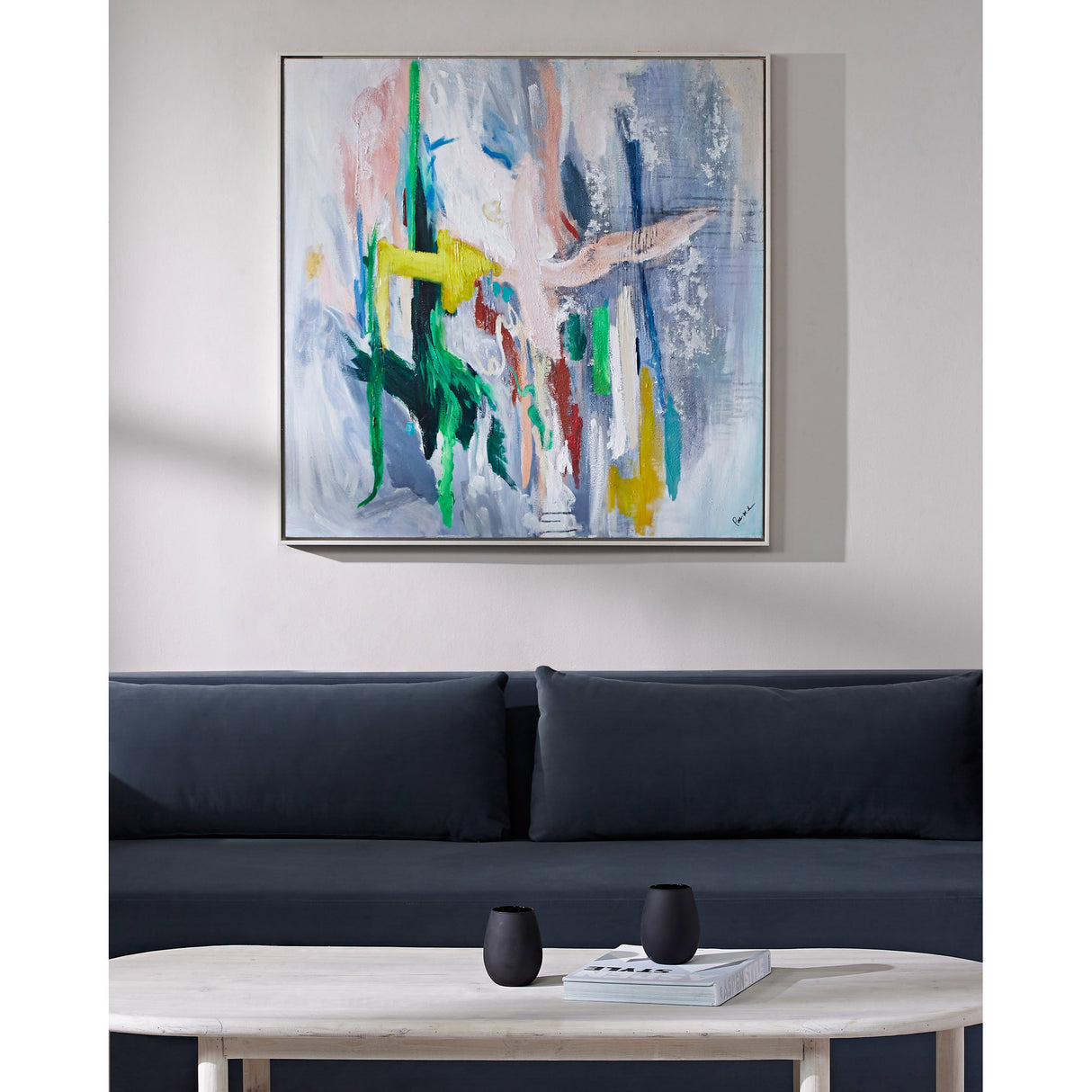 Diya 40" W x 40" H x 2" D