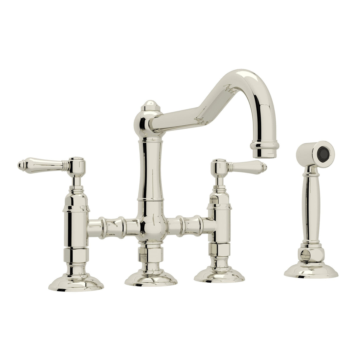 ROHL Acqui Bridge Kitchen Faucet Side Spray A1458LMWS-2 - image 3