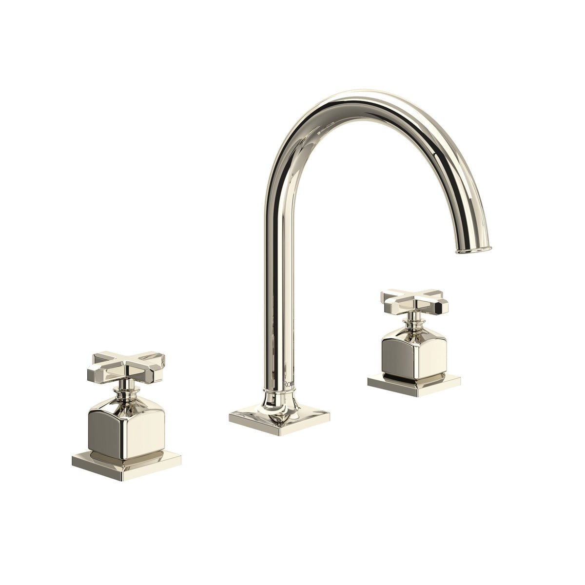 ROHL Apothecary Widespread Bathroom Faucet C-Spout AP08D3XM - image 4