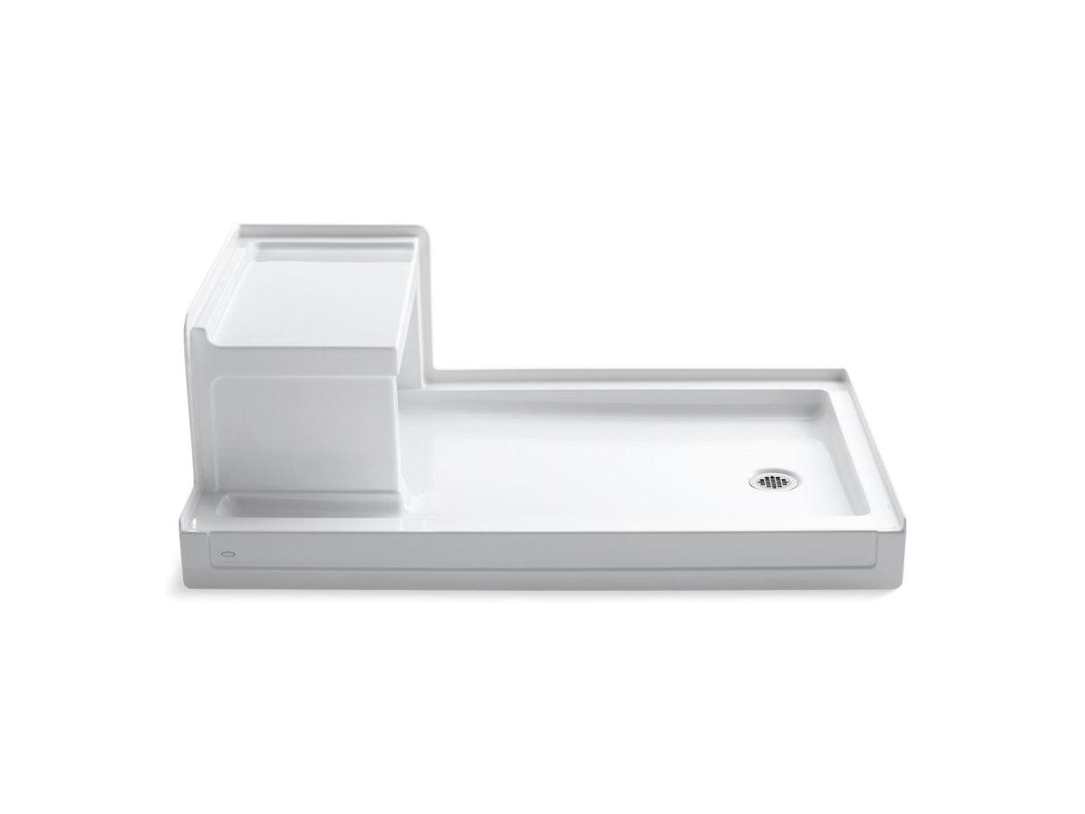 Tresham® 60" x 36" alcove shower base, right drain