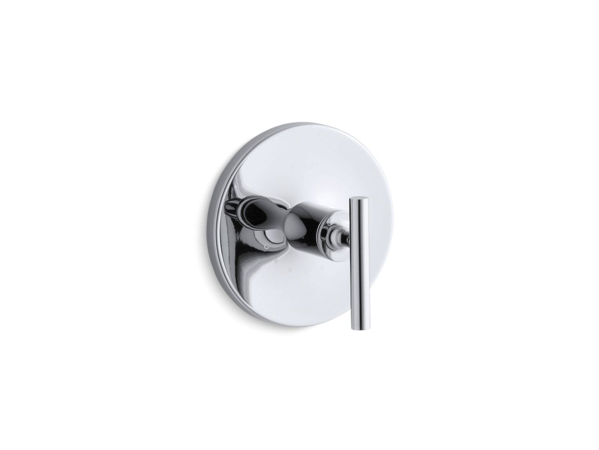 Purist® MasterShower® temperature control valve trim with lever handle