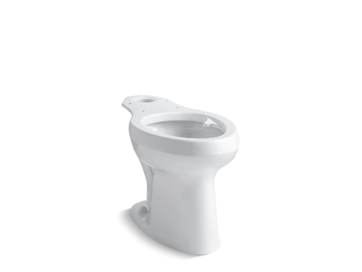 Highline® Elongated toilet bowl with bedpan lugs