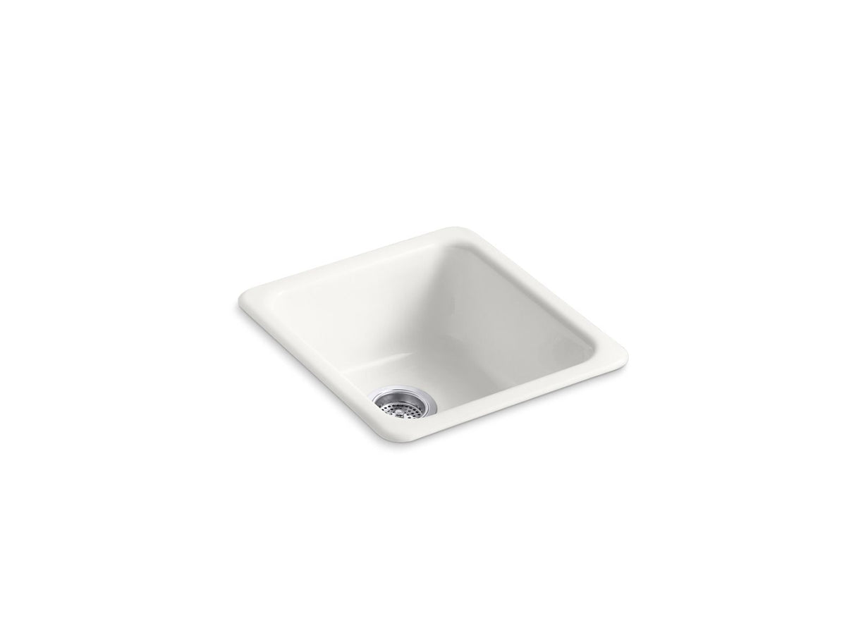 Iron/Tones® 17" top-/undermount single-bowl bar sink