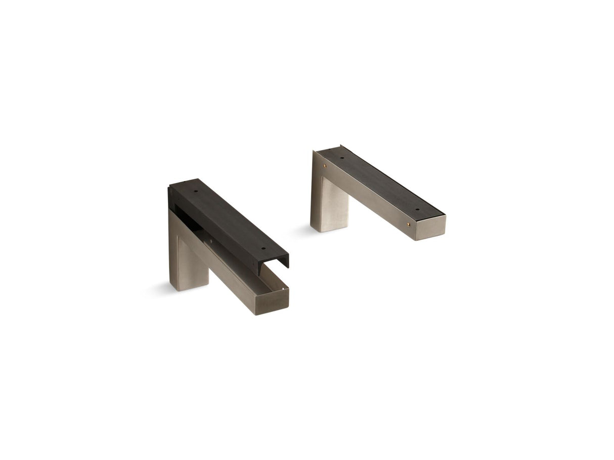 Bathroom sink bracket kit
