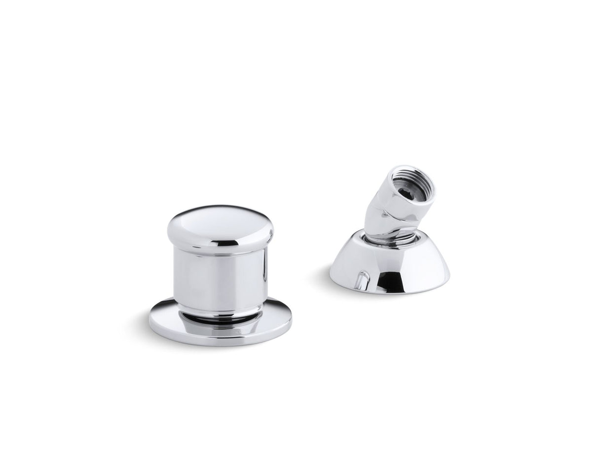 Two-way diverter valve and handshower hose guide