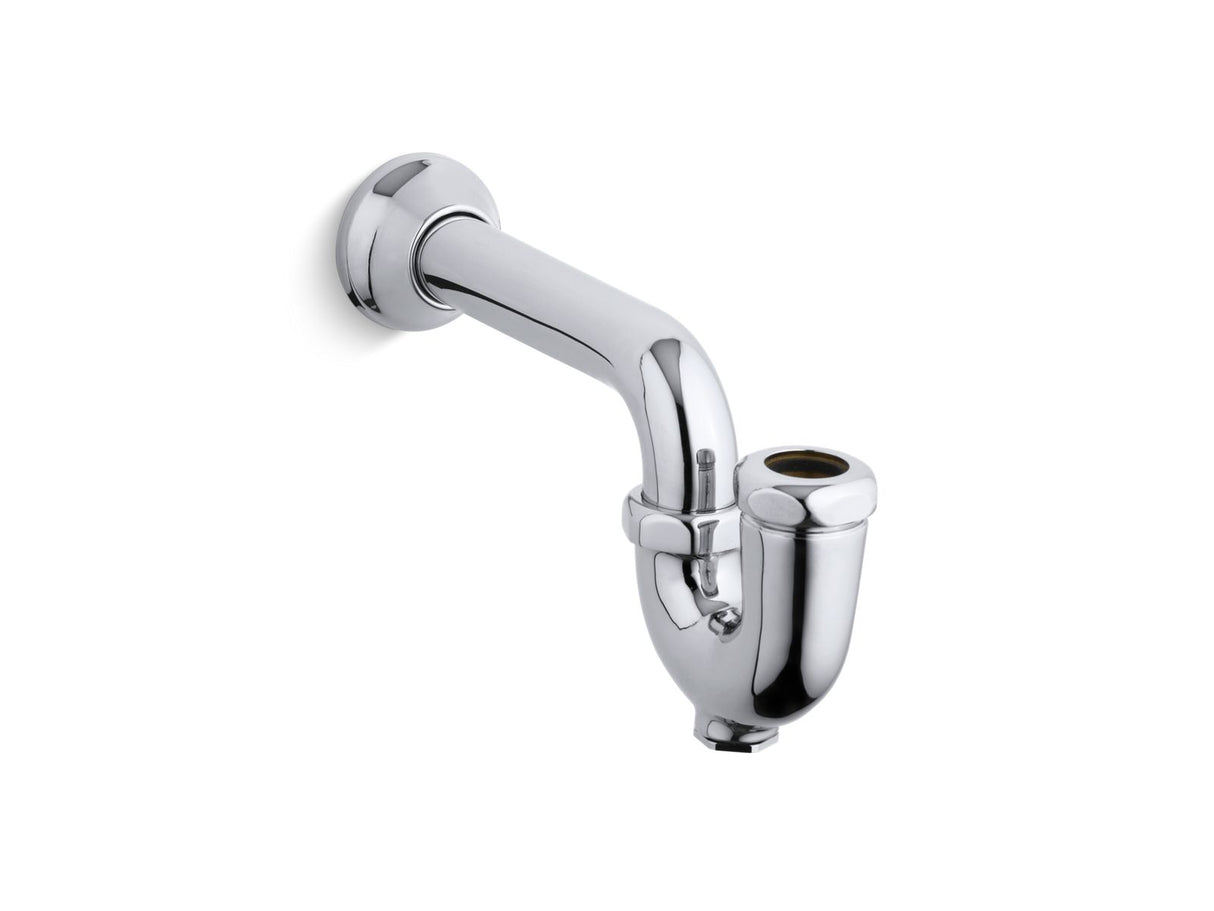 Adjustable P-trap with tubing outlet, 1-1/4" x 1-1/2"