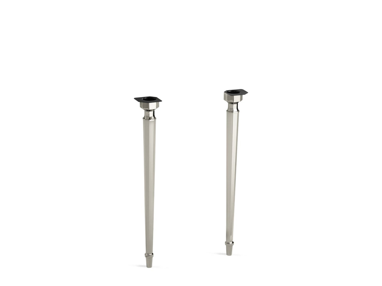 Kathryn® Octagonal tapered brass table legs