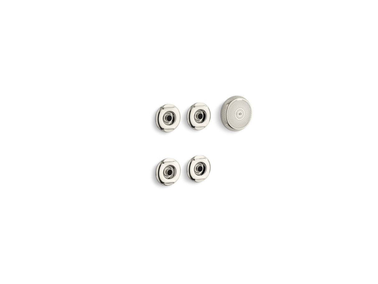 Flexjet® Whirlpool trim kit with four jets