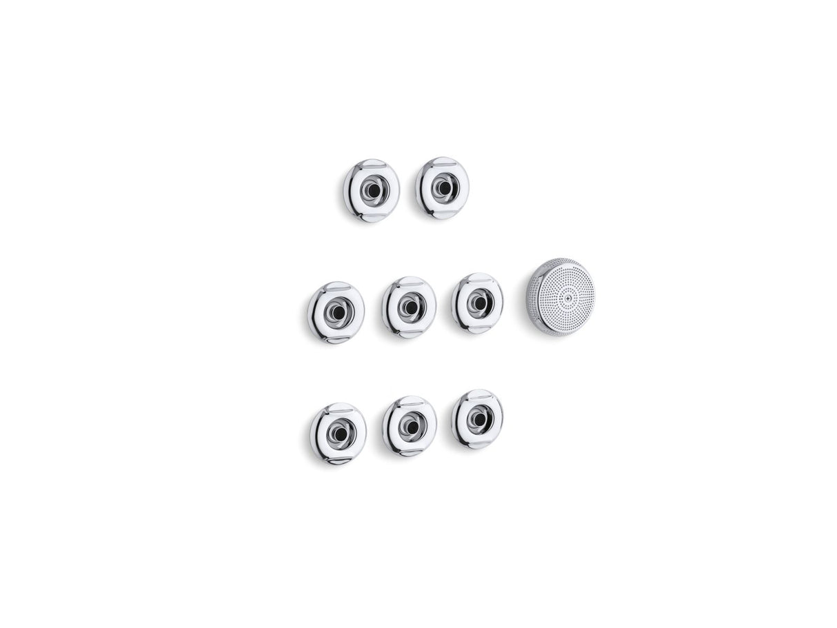Flexjet® Whirlpool trim kit with eight jets