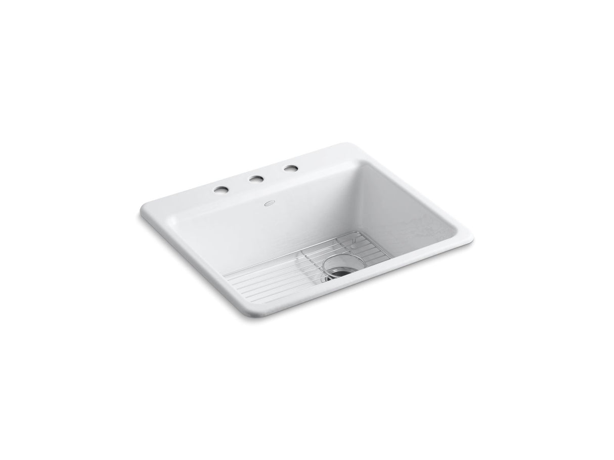 Riverby® 25" top-mount single-bowl kitchen sink
