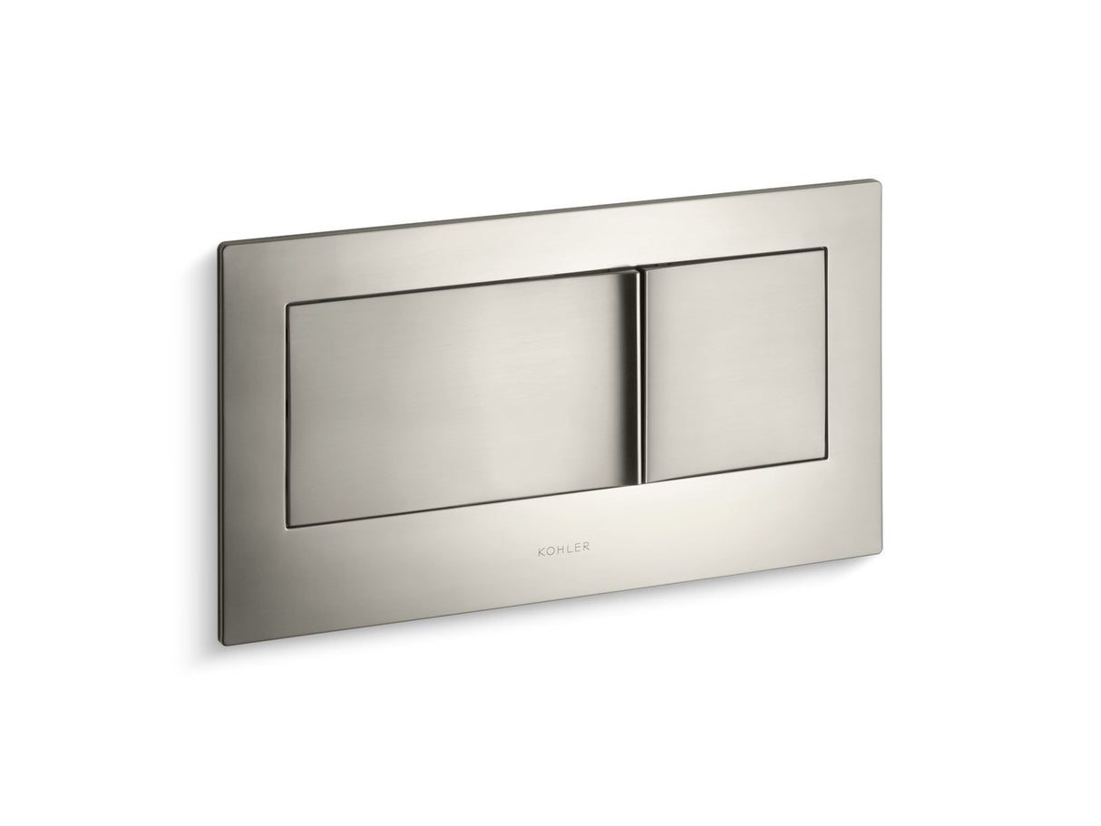 Veil® Flush actuator plate for 2"x6" in-wall tank and carrier system