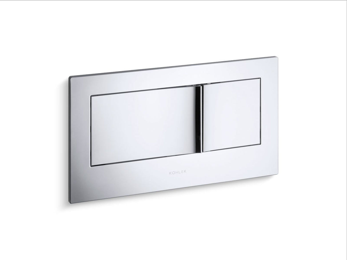 Veil® Flush actuator plate for 2"x6" in-wall tank and carrier system