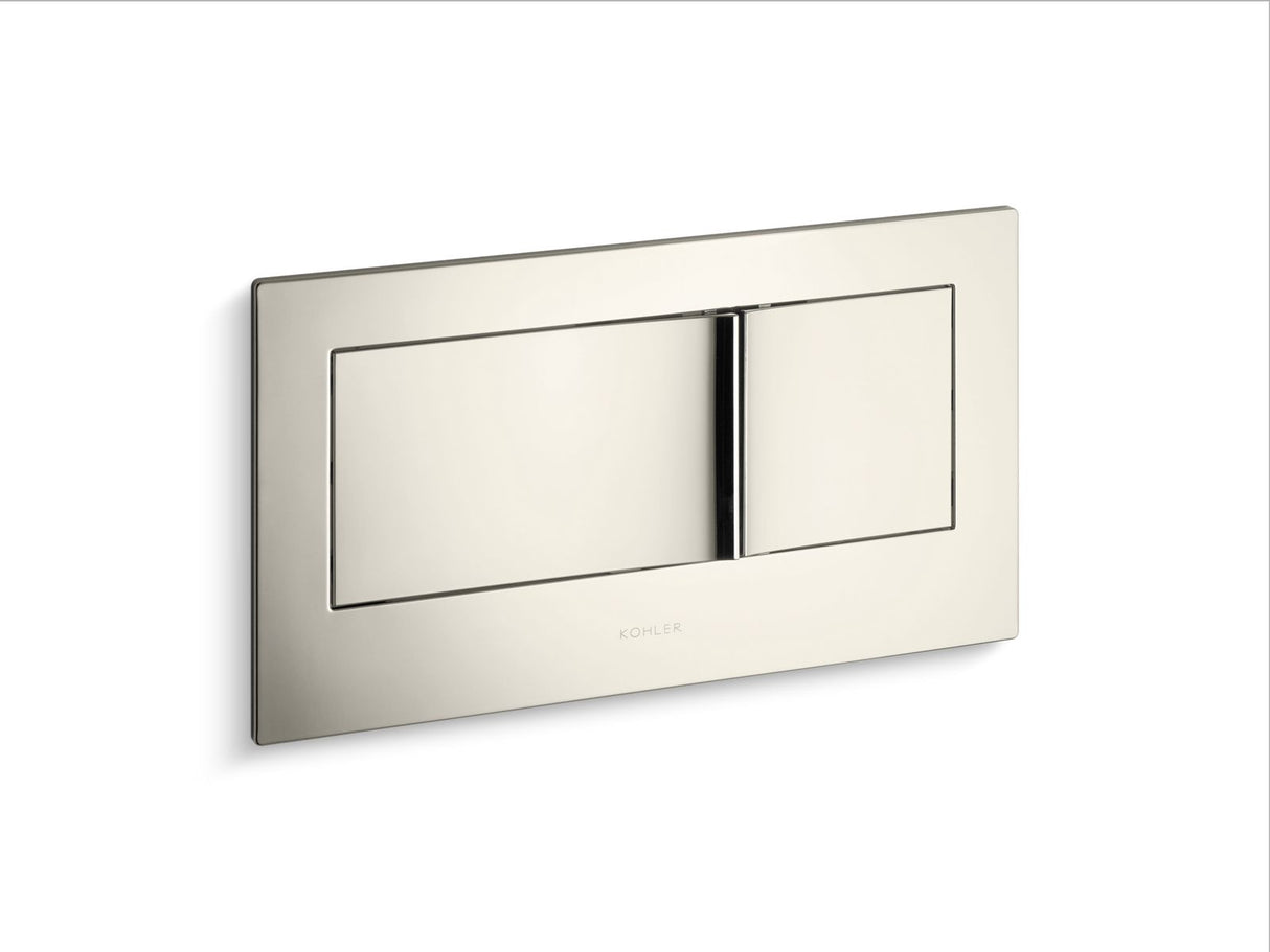 Veil® Flush actuator plate for 2"x6" in-wall tank and carrier system