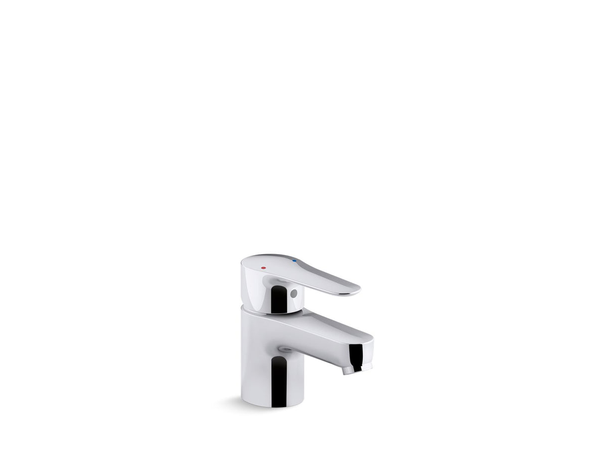 July® Centerset commercial lavatory faucet with ground joints, grid drain, 0.5 gpm spray and 3-1/4" lever handle