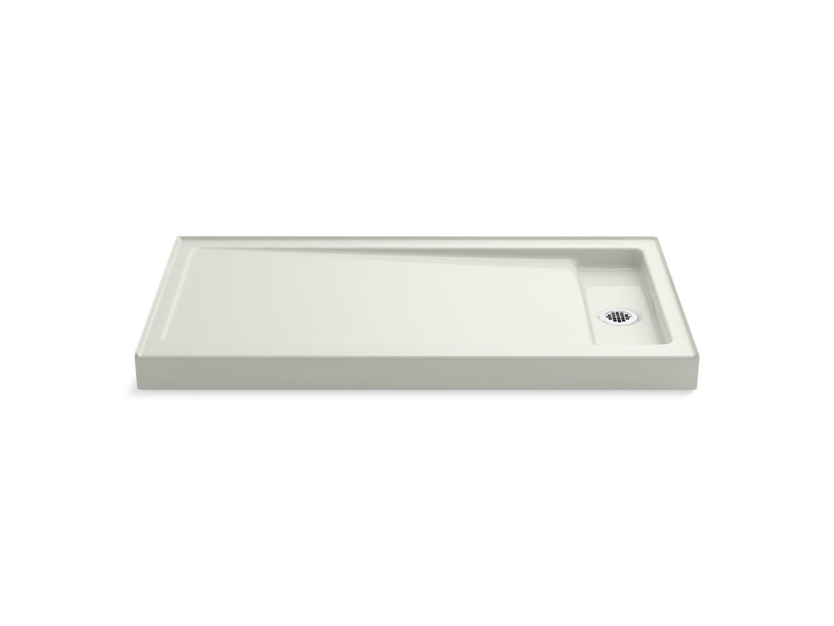 Bellwether® 60" x 32" alcove shower base, right drain