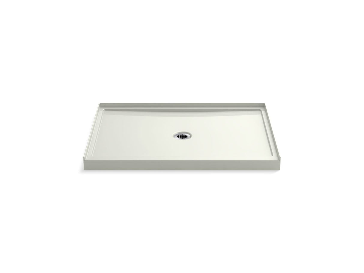Rely® 48" x 34" alcove shower base, center drain
