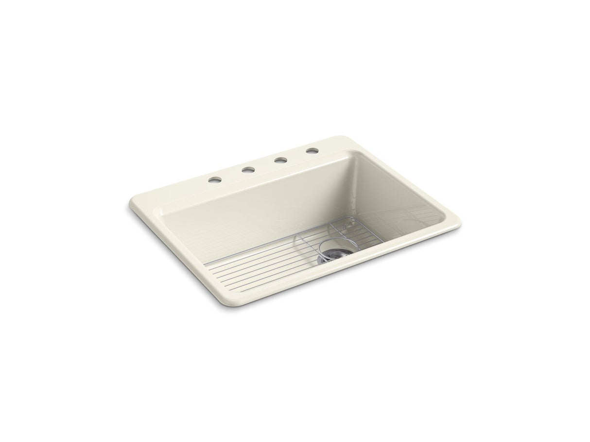 Riverby® 27" top-mount single-bowl kitchen sink
