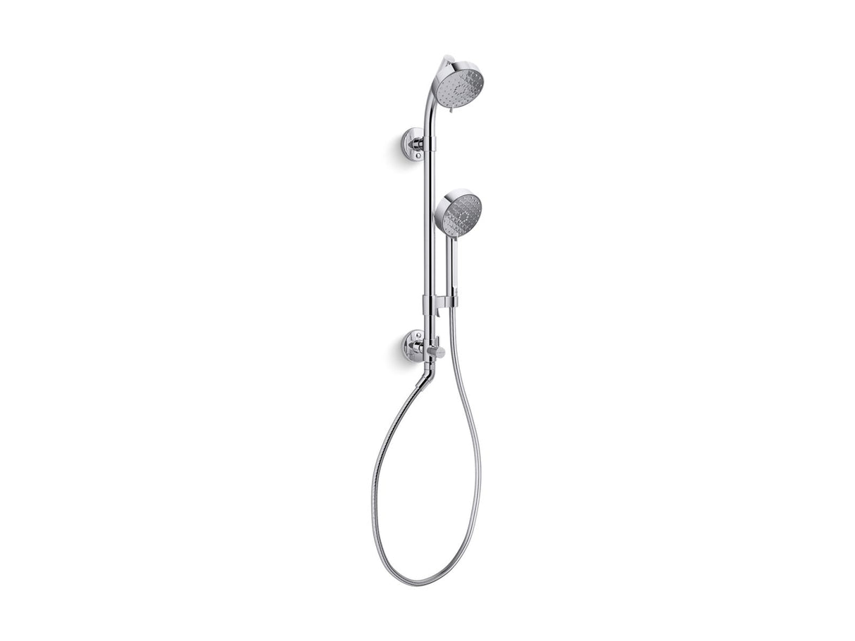 Awaken® HydroRail®-S shower column kit, 1.75 gpm