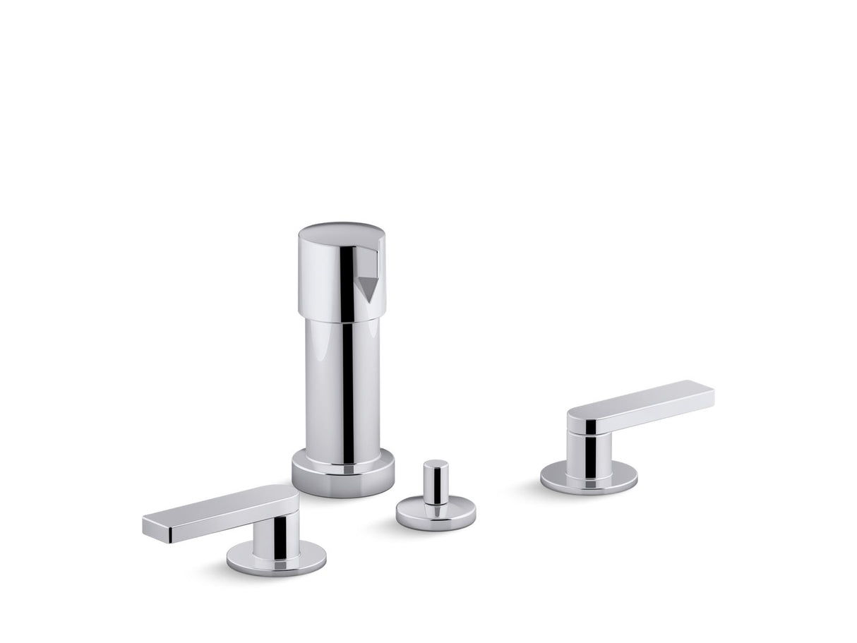 Composed® Widespread bidet faucet with lever handles