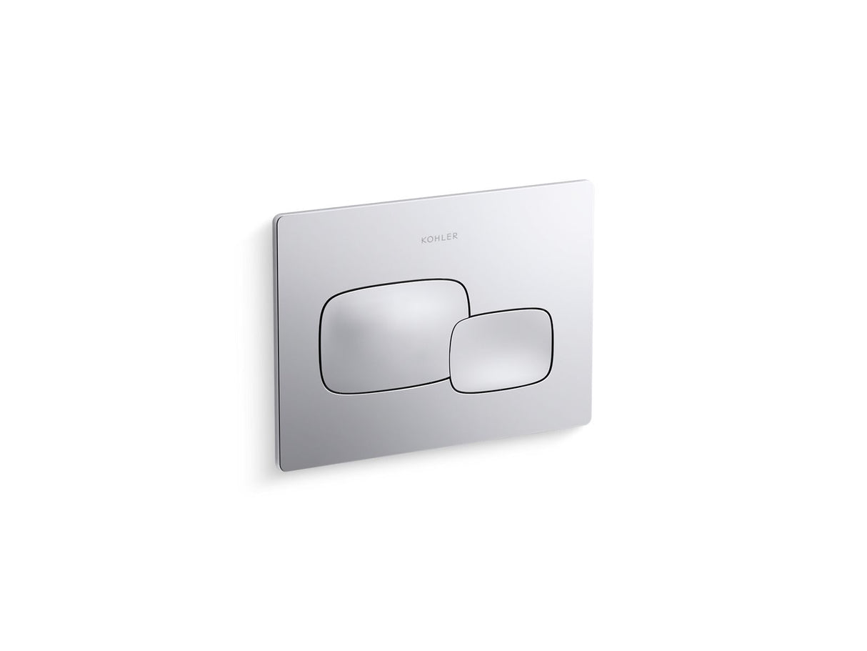 Cue® Flush actuator plate for 2"x 4" in-wall tank and carrier system