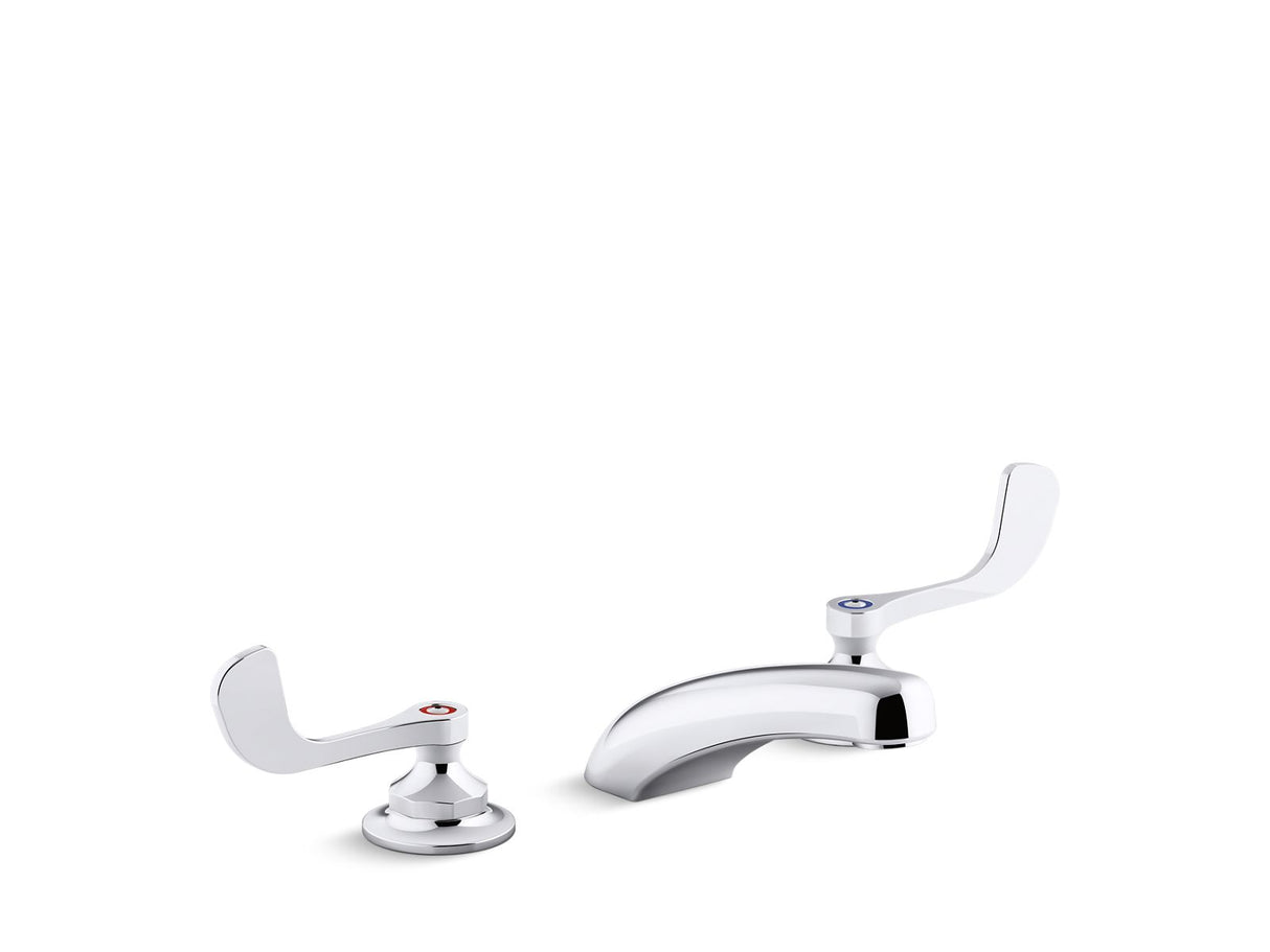 Triton® Bowe® 1.0 gpm widespread bathroom sink faucet with aerated flow and wristblade handles, drain not included