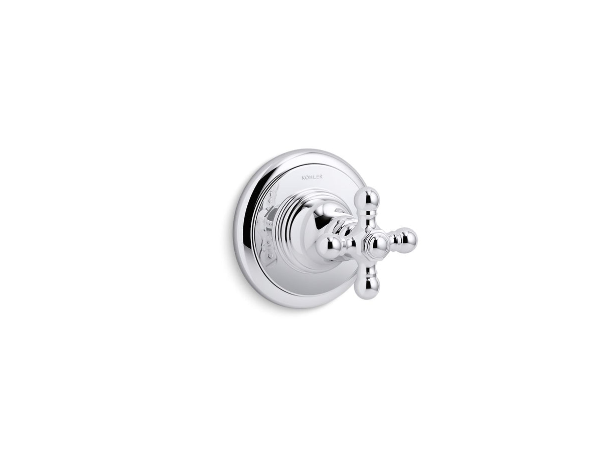 Artifacts® MasterShower® transfer valve trim with cross handle