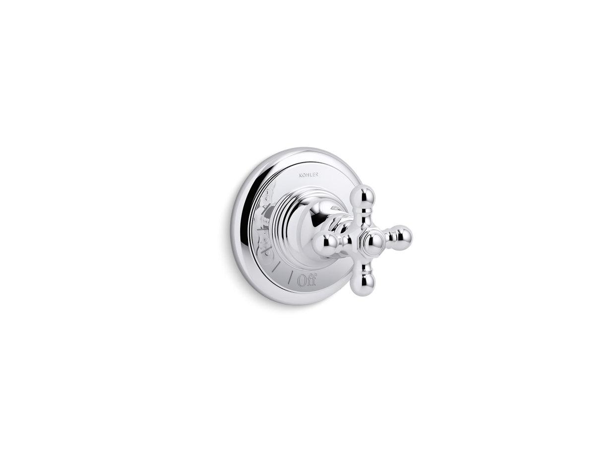 Artifacts® MasterShower® volume control valve trim with cross handle