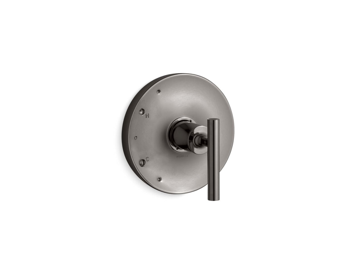 Purist® Rite-Temp® valve trim with lever handle