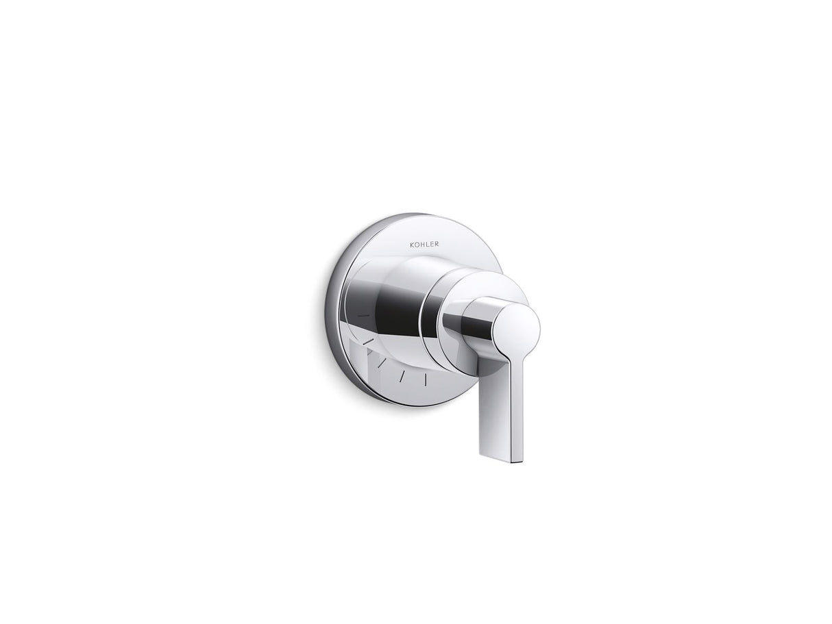 Components® MasterShower® volume control valve trim with Lever handle