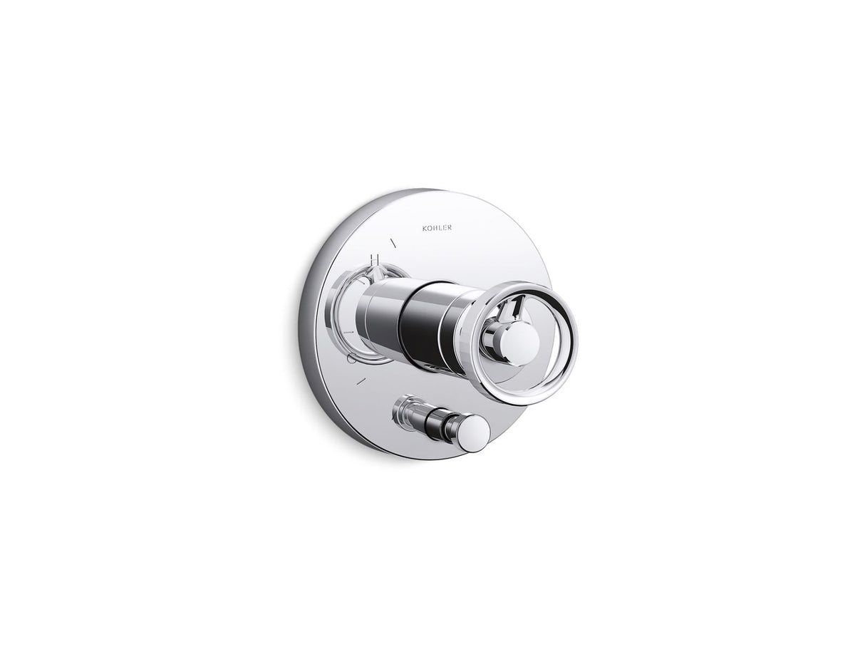 Components® Rite-Temp® valve trim with Industrial handle and diverter