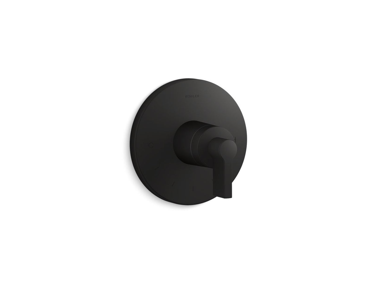 Components® MasterShower® temperature control valve trim with Lever handle