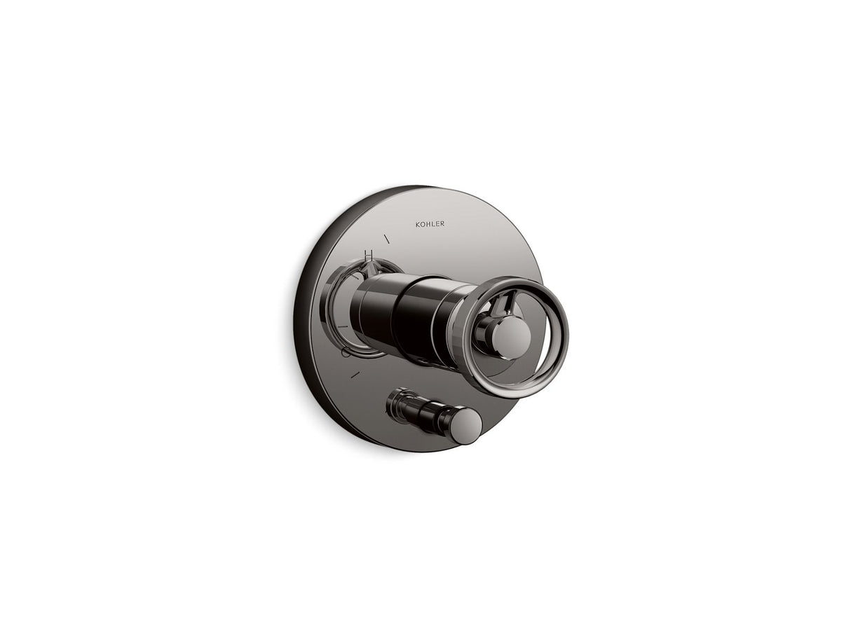 Components® Rite-Temp® valve trim with Industrial handle and diverter