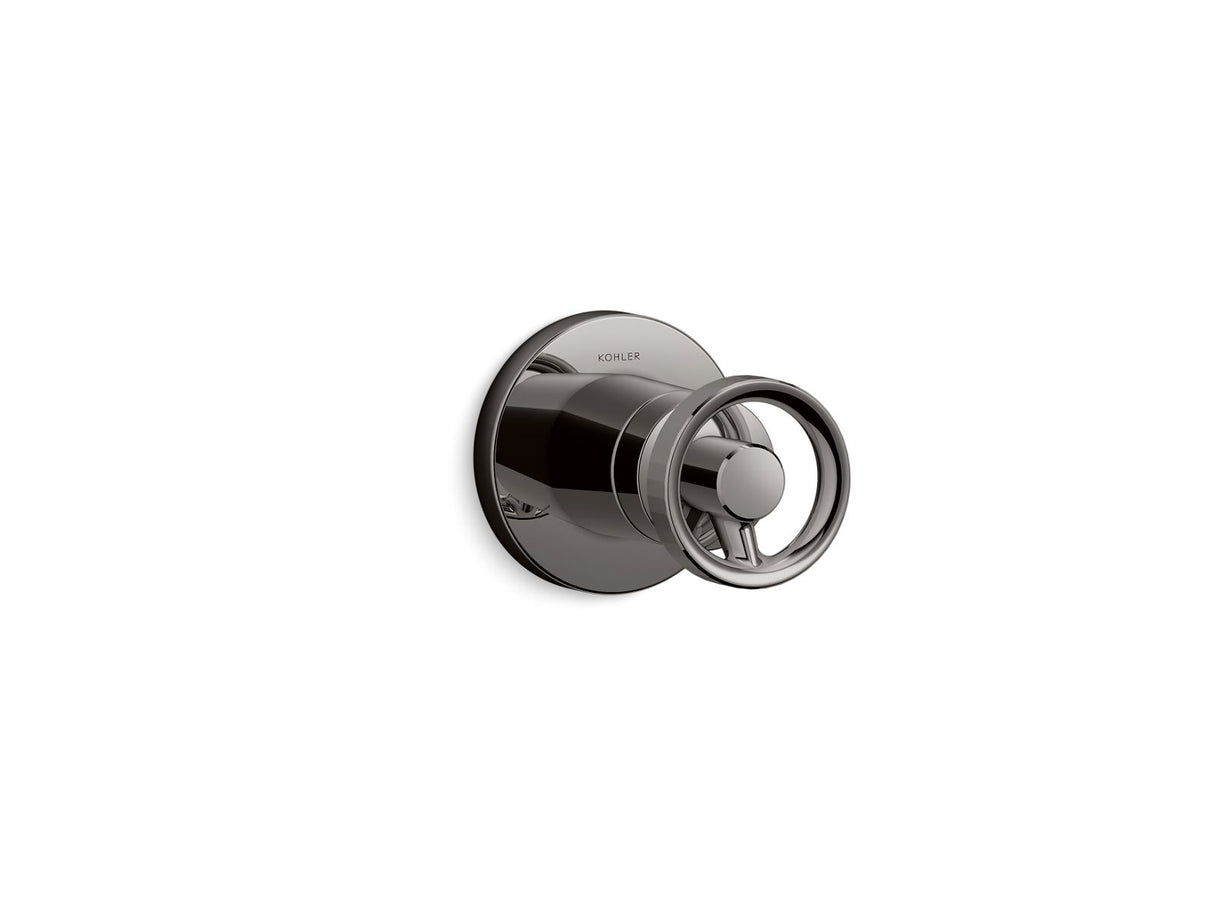 Components® MasterShower® transfer valve trim with Industrial handle
