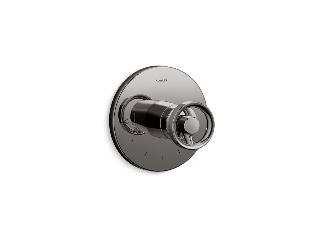 Components® MasterShower® temperature control valve trim with Industrial handle