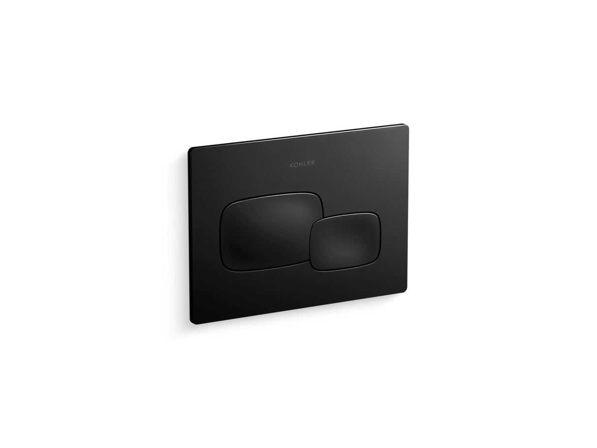 Cue® Flush actuator plate for 2"x 4" in-wall tank and carrier system