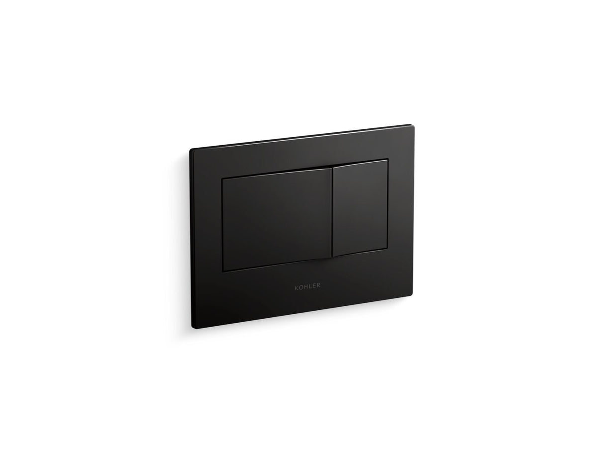 Bevel® Flush actuator plate for 2"x4" in-wall tank and carrier system
