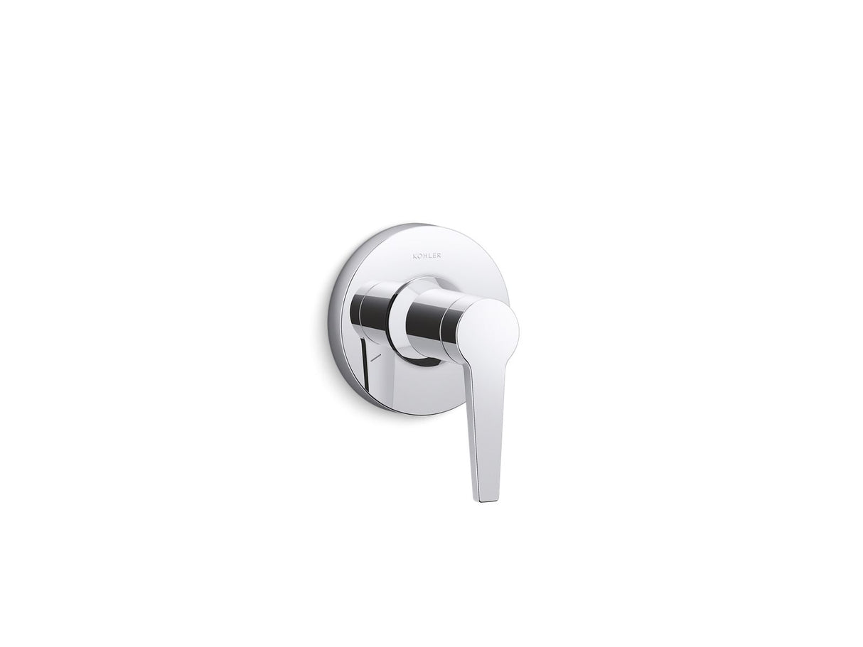 Pitch® MasterShower® transfer valve trim with lever handle