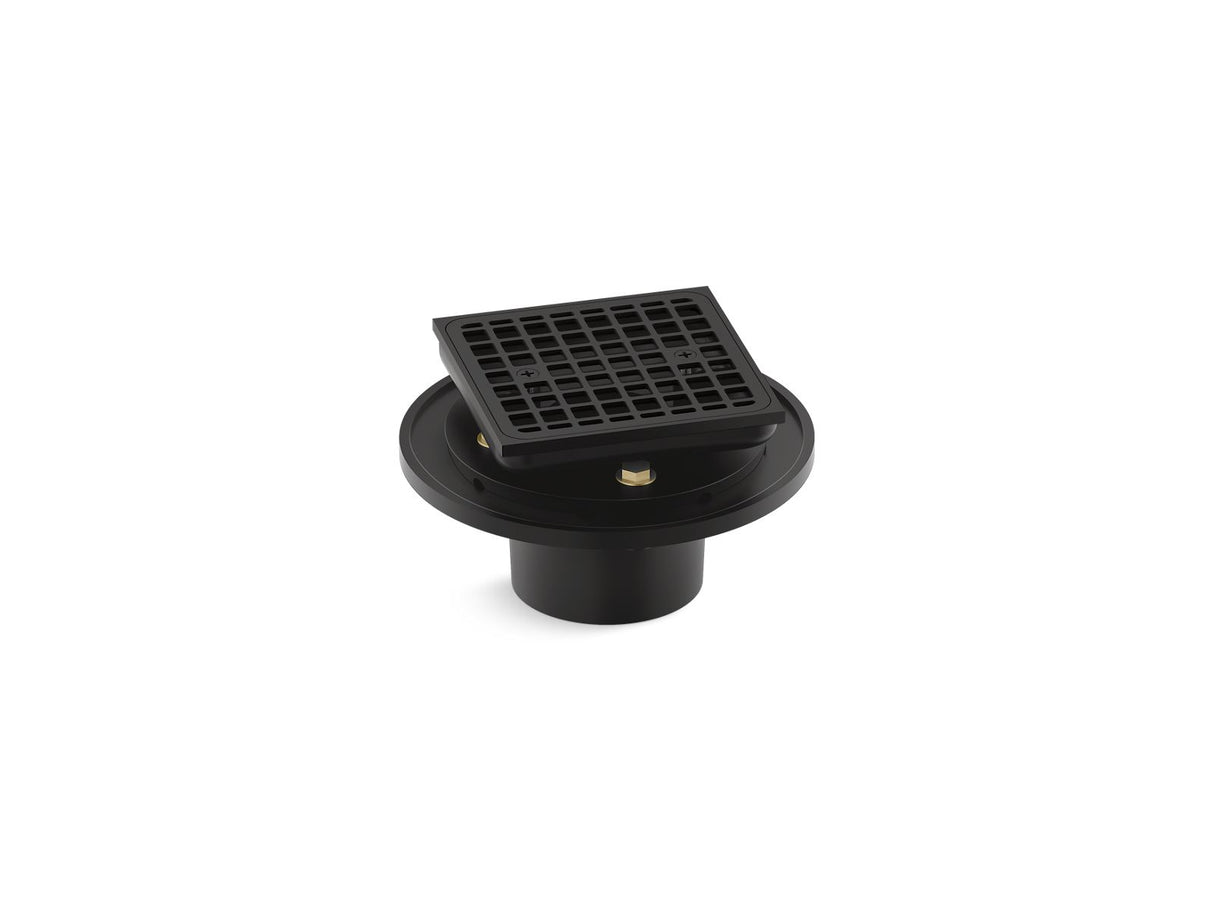 Clearflo Square brass tile-in shower drain