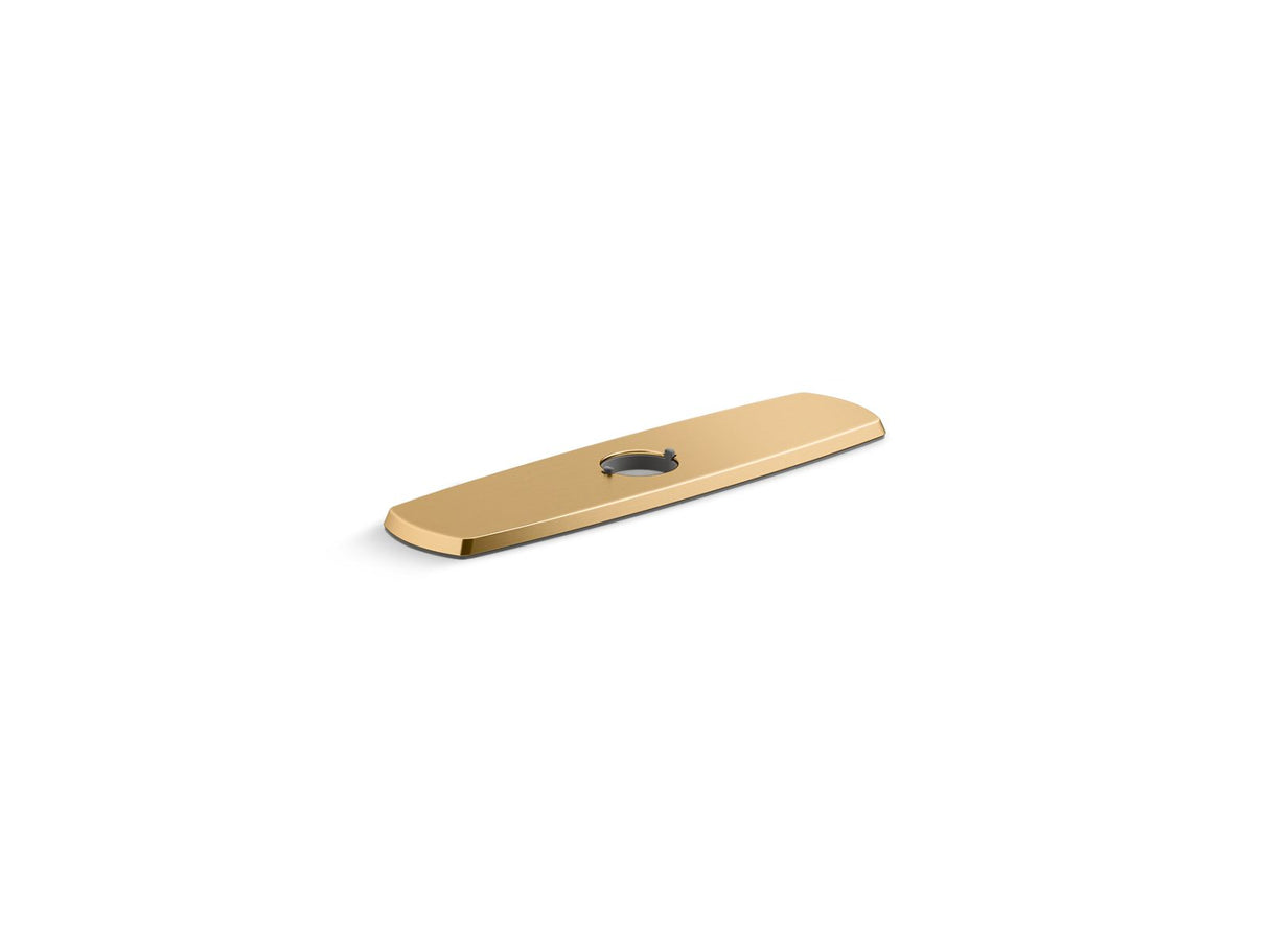 Graze® Three-hole kitchen faucet escutcheon