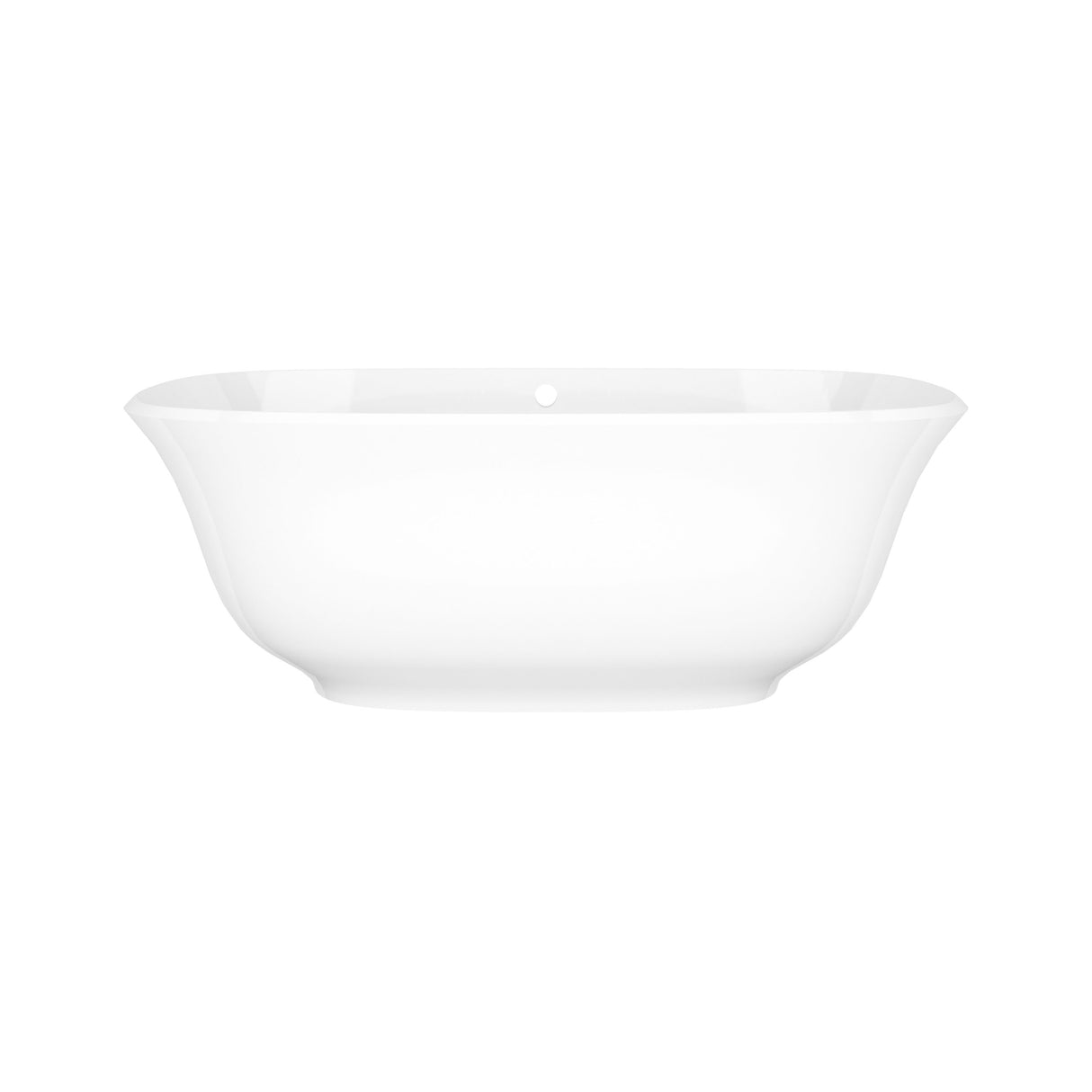 Amiata 65"x 32" Freestanding Bathtub With Overflow
