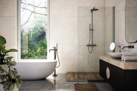 Contemporary luxury bathroom interior
