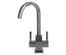 Hot & Cold Water Faucet with Contemporary Square Body