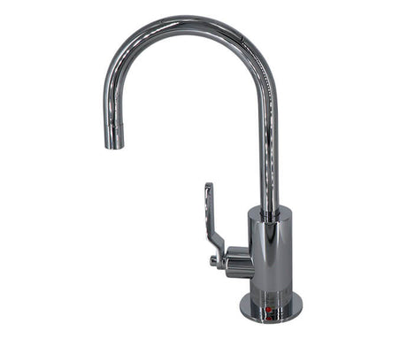 Mini Hot Faucet w/ Knurled Lever & Spout Tip