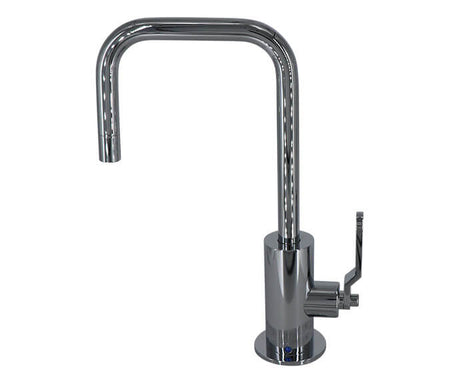 Mini Faucet with Knurled Lever & Spout Tip