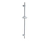 Wall Mounted Shower Rail with Bottom Outlet Integral Waterway – Round