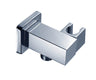Square Waterway Elbow with Adjustable Handshower Holder